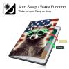 BPQOJB for Kindle Paperwhite Case 11th Generation 2021 6.8 inch for Kindle Paperwhite Signature Edition Case with Adjustable Stand & Auto Wake/Sleep Smart Protect Cover - American Flag Bear view 3
