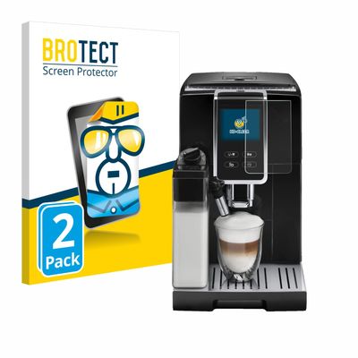 brotect 2-Pack Screen Protector compatible with DeLonghi Dinamica Plus ECAM370.70.B - HD-Clear Protection Film