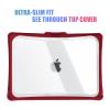 IBENZER Heavy Duty Case for 2026 2025 2024 2023 MacBook Air 15 inch M4 A3241 M3 A3114 M2 A2941, Hexpact case with ScreenFilm &KeyboardCover, Protective Cover for Mac Air 15.3, WineRed, HPE-AT15-WR+2 view 3