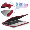 IBENZER Heavy Duty Case for 2026 2025 2024 2023 MacBook Air 15 inch M4 A3241 M3 A3114 M2 A2941, Hexpact case with ScreenFilm &KeyboardCover, Protective Cover for Mac Air 15.3, WineRed, HPE-AT15-WR+2 view 4
