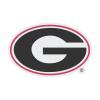 Georgia Bulldogs Vinyl Decal Sticker 4 Inch Clear Officially Licensed Collegiate Product view 1