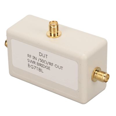 SWR Bridge 1-500MHz Frequency Range 3 Port Antenna Analyzer for Amateur Radio Field Measurements High Accuracy SWR Readings 0.1 to 500 Ohm Impedance Matching for Quick Fault Detection