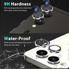 Zeking (2 Set for Samsung Galaxy Tab S9 Plus / S9 Ultra Camera Lens Protector, Scratch-Resistant HD Clarity Ultra-Thin 9H Tempered Glass with Aluminum Edging, Individual Metal Lens Cover (Silver) view 3