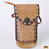 HILASON Horse Saddle Gorgeous Hand Tooled Cell Phone Case Pouch American Leather | Holsters Cowboy Genuine Belt Loop Holster view 2