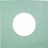 (500) 7" Vinyl Record Inner Sleeves with Hole - Mint Green - Archival Quality - 07IWMG view 4