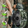 26mm Quick Easy Fit Camouflage Silicone Watch Band Compatible for Garmin Fenix 7x/Fenix 6x Pro/Fenix 6x/Fenix 5x Plus/Fenix 3/Fenix 3 HR, Sport Waterproof Replacement Wrist Strap for Enduro/Descent view 4