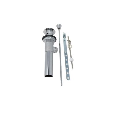 Strom Living Lavatory Pop-Up Drain with Solid Brass and 1.25" Tube Drain in Chrome