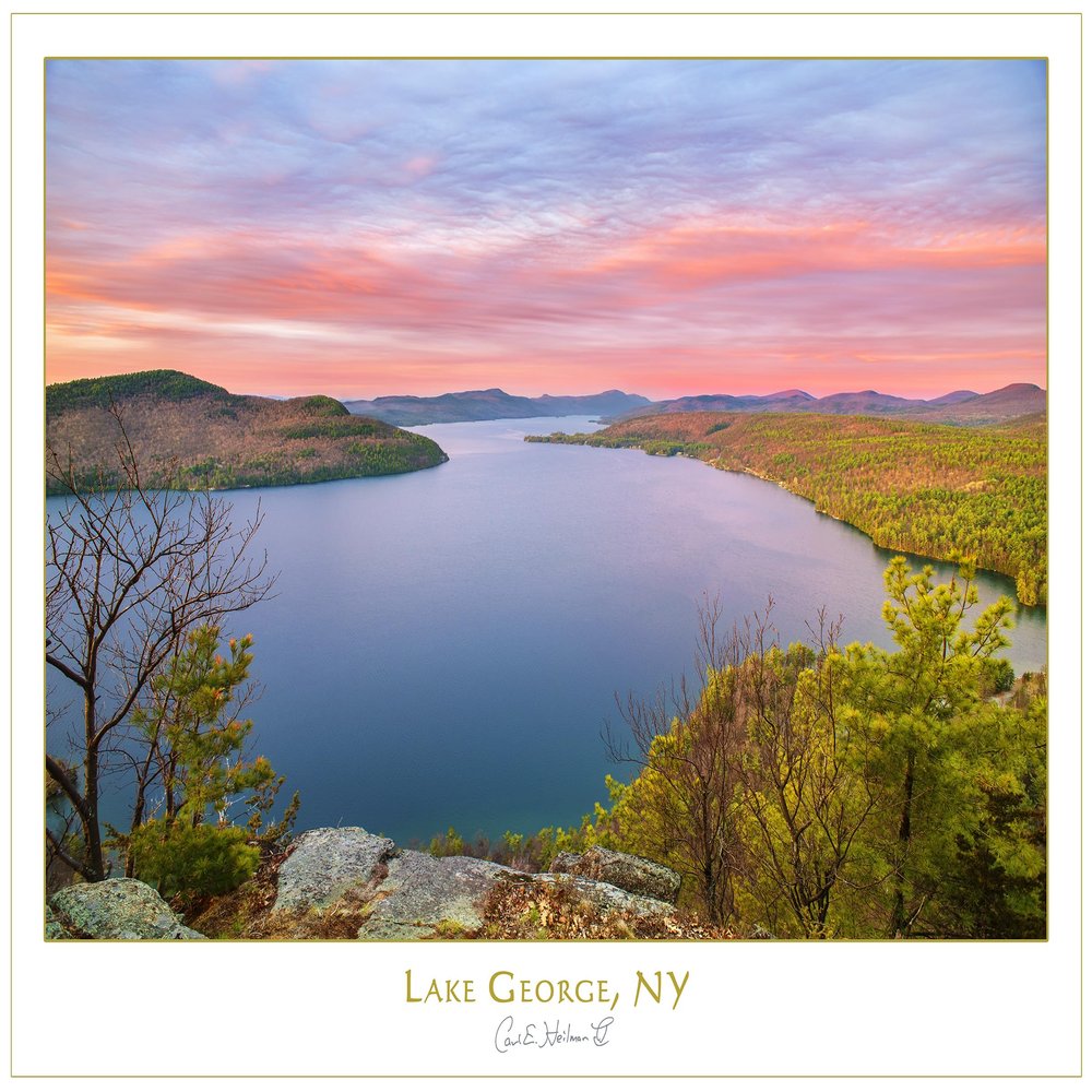Adirondack Print, Lake George, NY by Carl Heilman II, 18" x 24" - NC030759