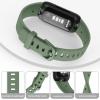 Meliya for Fitbit Inspire 3 Bands Women Men, Soft Silicone Adjustable Wristband Replacement Sport Straps Compatible with Fitbit Inspire 3 Fitness Tracker (Green) view 4