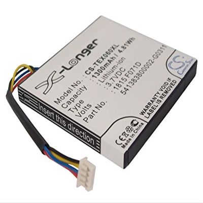 Sabuly 3.7V High-Performance Replacement Battery for N2/AC/2L1/A TI-Nspire Toucad TI-Nspire CAS Toucad TI-84 C Silver TI-Nspire CX with 3.7L1200SP 3.7L1060SP P11P35-09N01/1300mAh