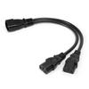 IEC Splitter UPS Server Y Splitter C14 to 2 x C13 Power Extension Cable view 1