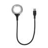 Ring LED Light USB Table Desk 5V Bright Bulb Flexible Gooseneck Adjustable view 4