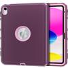 AICase for iPad (A16) 11th Generation 11 Inch 2025/iPad 10th Generation Case 2022 iPad 10.9 Inch Case Heavy Duty Shockproof Triple Layer Defense with Built-in Screen Protector Full-Body Rugged Cover_3 view 2