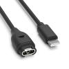 Sinoacc 1 Pack for Garmin Watch Charger Cable for Fenix 8 Pro E 7 6 5 Vivoactive 6 5 4 3 Forerunner 55 165 245 255 265 935 955 965 970 Venu Sq 2 3S 4 Instinct 2 3 Approach D2 Epix Vivomove Quatix view 1