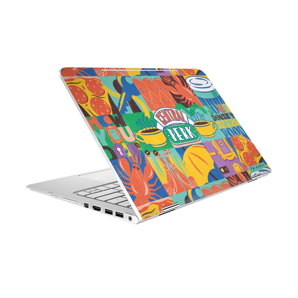 Head Case Designs Officially Licensed Friends TV Show Central Perk Iconic Graphics Vinyl Sticker Skin Decal Cover Compatible with HP Spectre Pro X360 G2