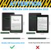 Case for Amazon Kindle 10th Generation 2019 Released PU Leather Slim Folio Lightweight Cover with Smart Auto Wake/Sleep Protective Case for 6" Kindle 10th Gen 2019 eReader,Dinosaur Space-Man view 2