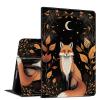 Case for Kindle 10th Generation 2019 Released PU Leather Slim Folio Lightweight Cover with Smart Auto Wake/Sleep Protective Case for 6" Kindle 10th Gen 2019 (Not Fit Kindle Paperwhite),Cute Fox view 3