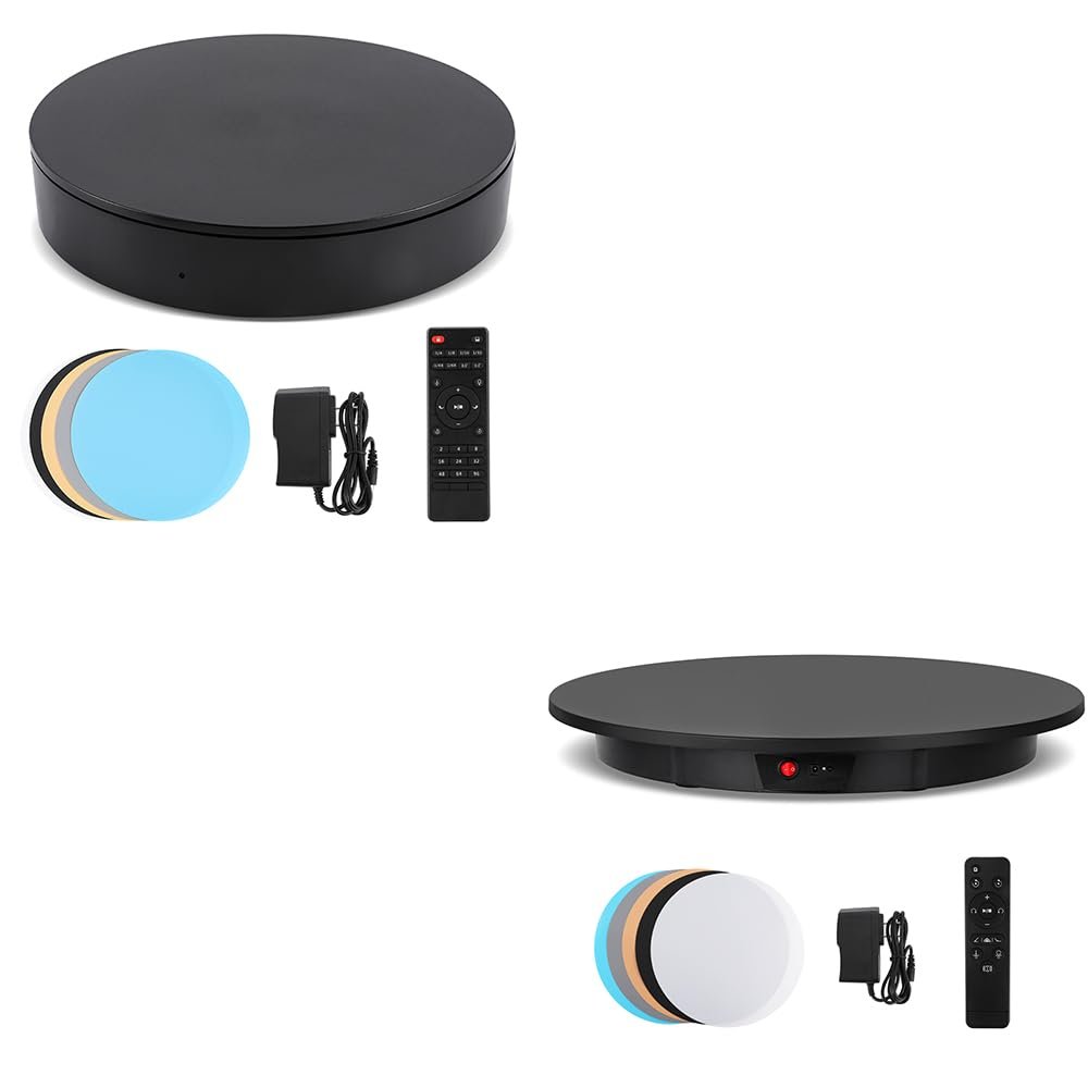 Flyrivergo Photography Turntable 13.7inch/220lb Photography Turntable 24inch/330lb