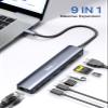 Dockteck 9 in 1 USB C Docking Station view 3