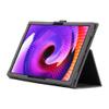 AIJAKO Tablet Case for DOOGEE T20S / DOOGEE T20 Tablet 10.4 inch, Premium PU Leather Folio Folding Stand Protective Case Cover with Hand Strap Magnet for DOOGEE T20S / DOOGEE T20, Black view 3