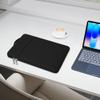 13-Inch Laptop Sleeve Case for 2026 MacBook Neo 13 Inch with A18 Pro Chip (A3404) & MacBook Air 13.6" with Separate Zippered Pocket and Sturdy Fabric Handle Carrying Canvas Bag Accessories (Black) view 2