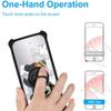 Aroepurt Case Compatible with CUBOT P80 Phone Case Cover [with Tempered Glass Screen Protector][Hard PC + Soft Silicone][Ring Support] [Silver Reflect Light] DYH-CGZ view 4
