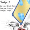 Aroepurt Maxwest Nitro N62 Case Compatible with MAXWEST Nitro N62 Phone Case Cover [with Tempered Glass Screen Protector][Hard PC + Soft Silicone][Ring Support] [Golden Reflect Light] DJL-LSY view 2