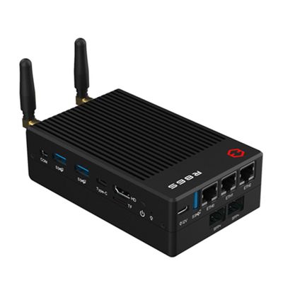 New R86S-N Mini Router 12th Generation Intel N100 N305 10G 10 Gigabit WiFi 6 Gigabit 2.5G (N100B)