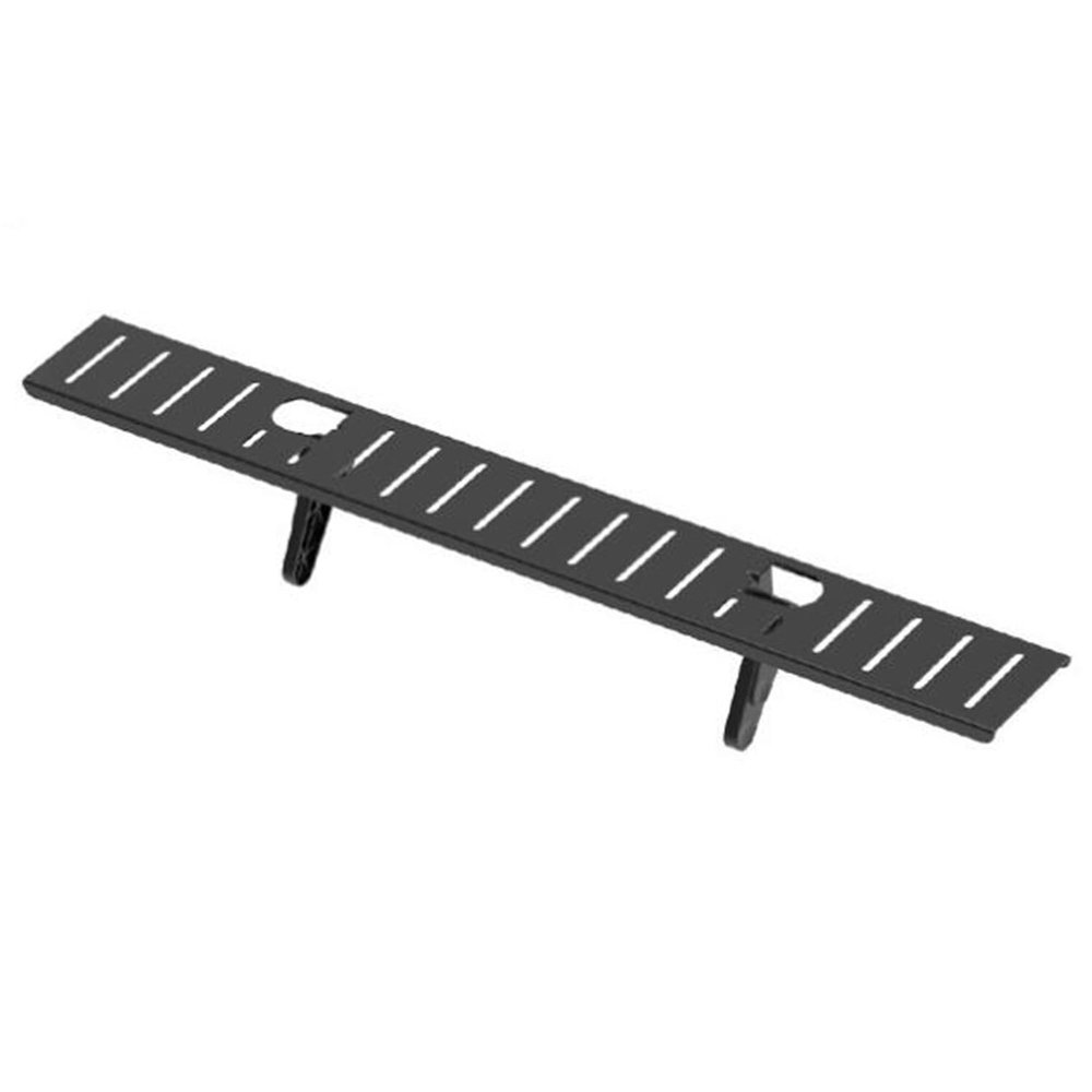 Steel Tv Top Shelf, Monitor Top Bracket with Cooling Holes and Wire Holes Stand Quick Installation Without Drilling for TV Computer Monitor