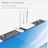 Steel Tv Top Shelf, Monitor Top Bracket with Cooling Holes and Wire Holes Stand Quick Installation Without Drilling for TV Computer Monitor view 2