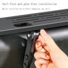 Steel Tv Top Shelf, Monitor Top Bracket with Cooling Holes and Wire Holes Stand Quick Installation Without Drilling for TV Computer Monitor view 4