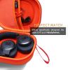 LTGEM EVA Hard Case for JBL Live 770NC/660NC/650BT/460NC/670NC/400BT/500BT and JBL Tune 770NC/710BT/720BT/760NC/700BT/750BT/510BT/660NC/520BT/500/Tour One/E45BT Bluetooth Wireless Headphone(Orange) view 2