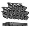 ANNKE 32CH Security Camera System, 32 Channels H.265 Pro+ 3K Lite DVR, 16PCS 1080P CCTV IP66 Weatherproof Bullet Cameras, AI Human/Vehicle Detection for Home Business Surveillance, NO HDD Included view 1