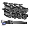 ANNKE 32CH Security Camera System, 32 Channels H.265 Pro+ 3K Lite DVR, 8PCS 1080P CCTV IP66 Weatherproof Bullet Cameras, AI Human/Vehicle Detection for Home Business Surveillance, 2TB HDD Included view 1