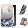 COCFOOKIW Case for 6" Kindle Paperwhite(5th/6th/7th Generation-2012/2013/2015) -Premium PU Leather Cover with Hand Strap and Auto Sleep/Wake(Model: EY21 & DP75SDI) view 1