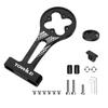 towild AS80 Bike Computer Mount for Road Bike Aero Integrated Handlebar Out Front Mount Aluminium Alloy Compatible with Garmin Bike Computer,GoPro Action Camera Bike Light view 1