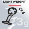 towild AS80 Bike Computer Mount for Road Bike Aero Integrated Handlebar Out Front Mount Aluminium Alloy Compatible with Garmin Bike Computer,GoPro Action Camera Bike Light view 3