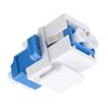 Duogalia 8 Pack LC/UPC Fiber Optic Coupler Keystone Jack Modular for Patch Panels and Wall Plates Fiber Optic Cable Adapter LC Duplex Singlemode view 2