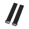 Brrnoo Watch Band Adjustable Quick Release Silicone Watch Strap 20mm Fit for 7S 6S 5S (Black) view 1
