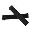 Brrnoo Watch Band Adjustable Quick Release Silicone Watch Strap 20mm Fit for 7S 6S 5S (Black) view 4