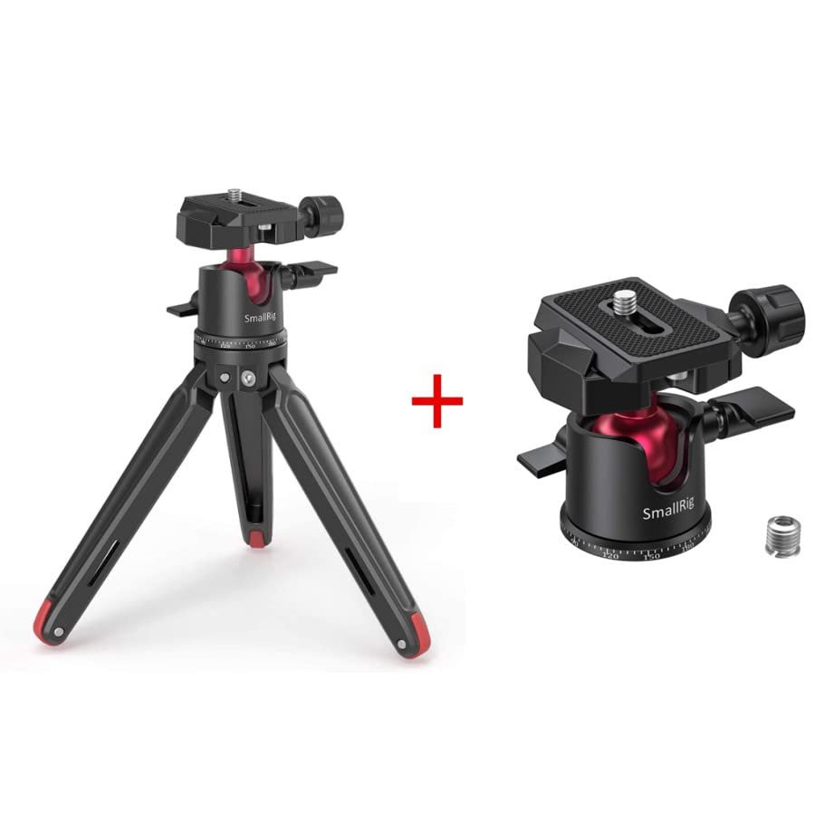 SmallRig Mini Ball Head BUT2665+ SmallRig Mini Tripod BUT2664