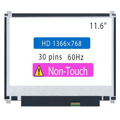 Screen Replacement for Acer Travelmate B3 TMB311-32 Series 11.6" HD 1366x768 30 Pins LCD Non-Touch Display Panel