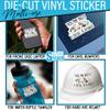 (3Pcs-3") Thou May Ingest a Satchel of Richards Sticker Flower Floral Funny Sarcastic Vinyl Die-Cut Stickers for Hard Hat Water Bottle Laptop Skateboard Decal Decoration Stuff Birthday Gifts 3 Inches view 2