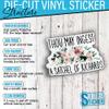 (3Pcs-3") Thou May Ingest a Satchel of Richards Sticker Flower Floral Funny Sarcastic Vinyl Die-Cut Stickers for Hard Hat Water Bottle Laptop Skateboard Decal Decoration Stuff Birthday Gifts 3 Inches view 3