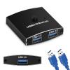 1 in 2 Out/2 in 1 Out USB 3.0 HDMI Switch 2 Port Display Selector Splitter Switcher for Monitor Laptop Gaming Console view 1