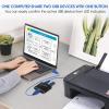 1 in 2 Out/2 in 1 Out USB 3.0 HDMI Switch 2 Port Display Selector Splitter Switcher for Monitor Laptop Gaming Console view 3