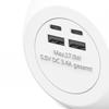 Hama Cube Power Strip with Switch (Extension Cord 1.4 m, 3 Sockets Earth F Schuko + 2 USB-A + 2 USB-C, 3680 W 16 A Ideal for Office, Kitchen, Living Room, Workshop, Garage, PC, Lighting Fixtures, TV view 4