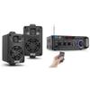 Pyle Indoor Outdoor Speakers and Bluetooth Stereo Amplifier Bundle view 1