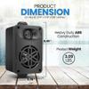 Pyle Indoor Outdoor Speakers and Bluetooth Stereo Amplifier Bundle view 4