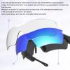 Zopsc Audio Sunglasses, Open Ear Headphones Music Polarized Sunglasses Voice Controlled and Comfortable Wearable for Riding, for Drive and for Running view 2